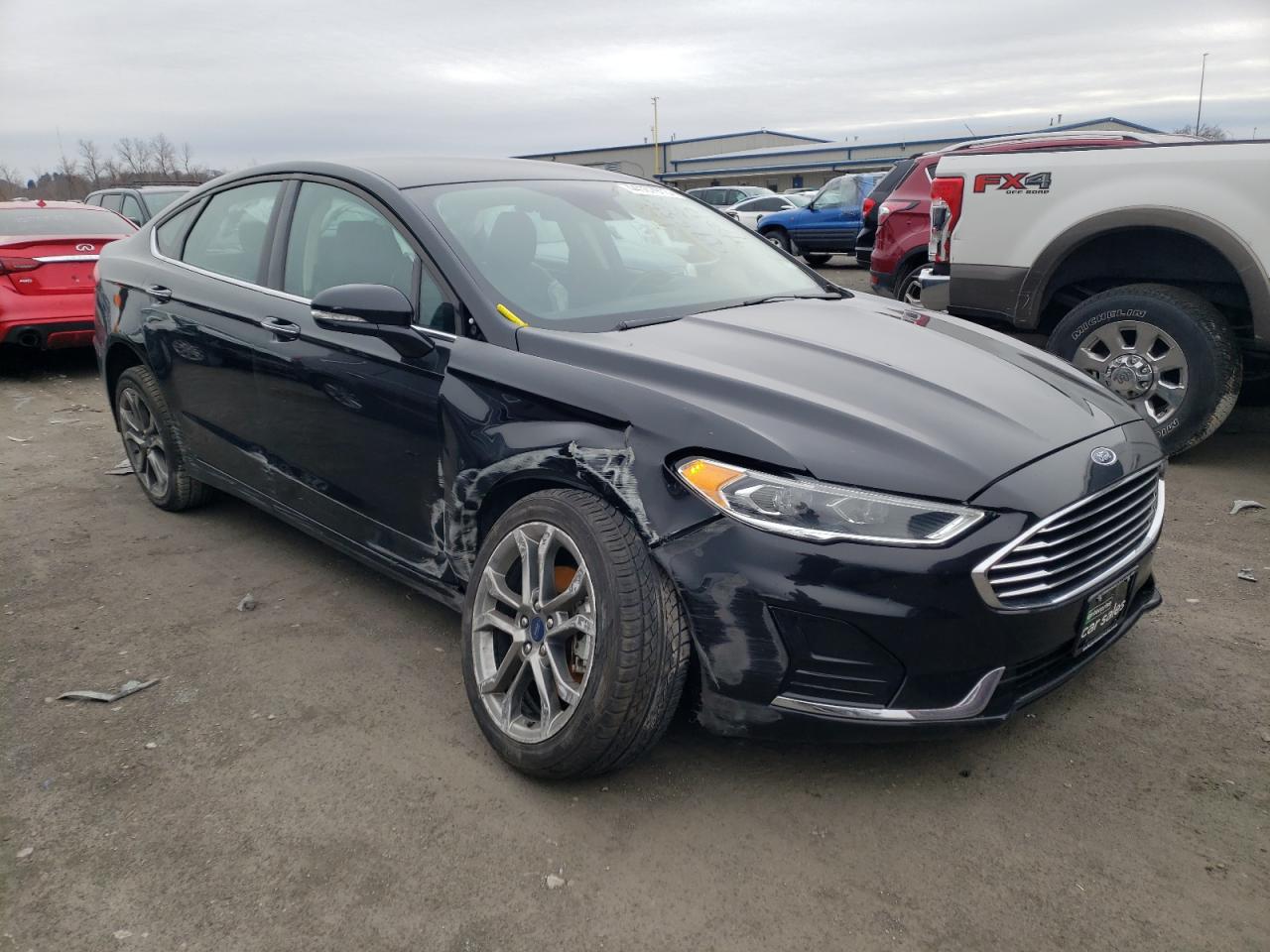 2020 Ford Fusion Sel VIN: 3FA6P0CDXLR137154 Lot: 46605824