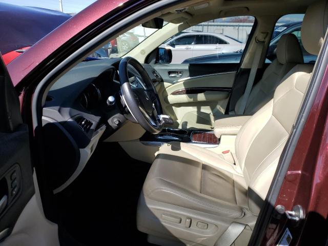 2016 ACURA MDX TECHNO - 5FRYD4H4XGB034513