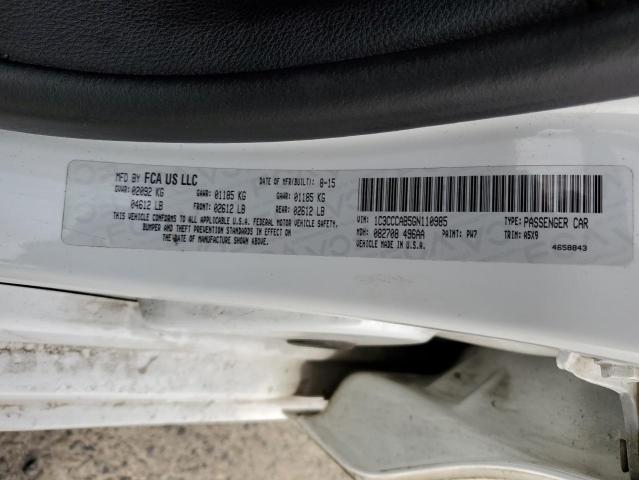 1C3CCCAB5GN110985 Chrysler 200 Limited