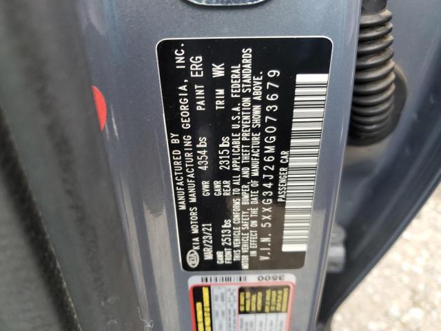 2021 KIA K5 EX - 5XXG34J26MG073679
