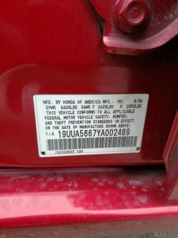 19UUA5667YA002469 Acura 3.2TL
