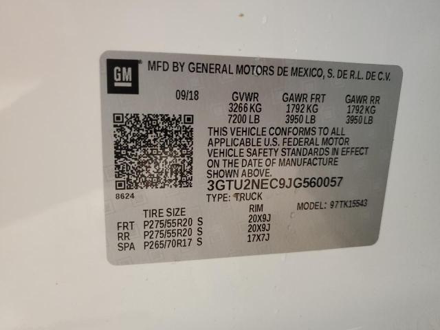 3GTU2NEC9JG560057 GMC Sierra K1500 Slt