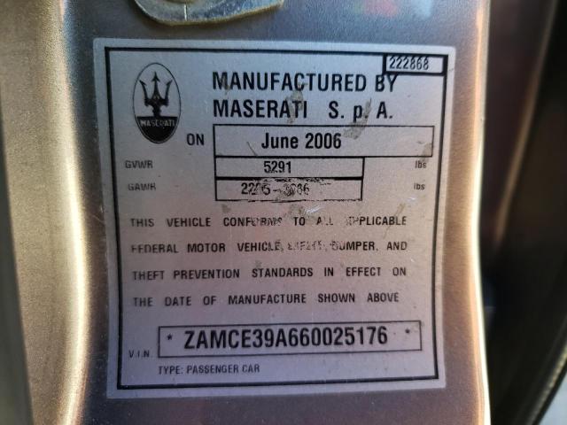 ZAMCE39A660025176 Aston Martin QUATTROPOR