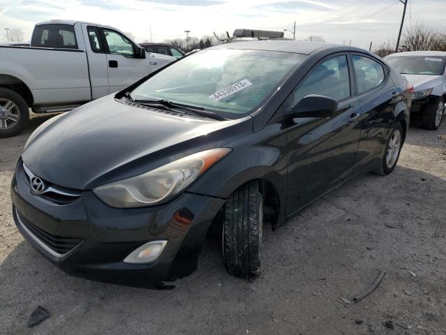 Salvage cars for sale from Copart Indianapolis, IN: 2012 Hyundai Elantra GLS