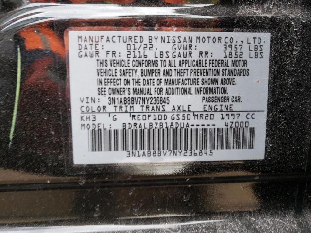 3N1AB8BV7NY236845 Nissan SENTRA S