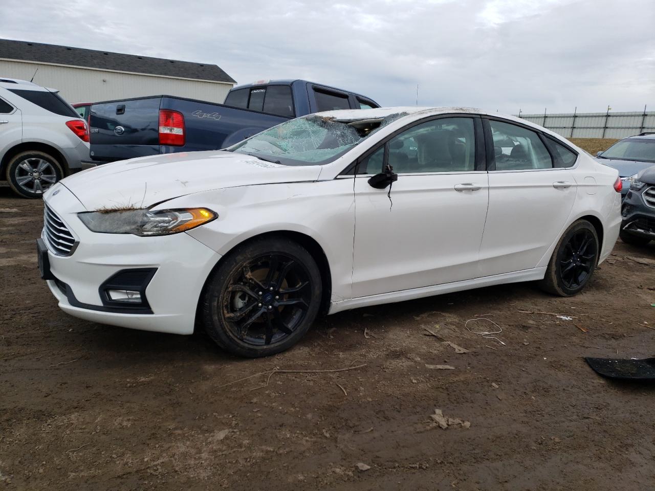 2019 Ford Fusion Se VIN: 3FA6P0HD3KR178457 Lot: 54233993