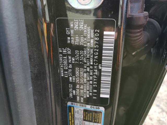 5XYP34HC7NG257802 KIA Telluride Ex