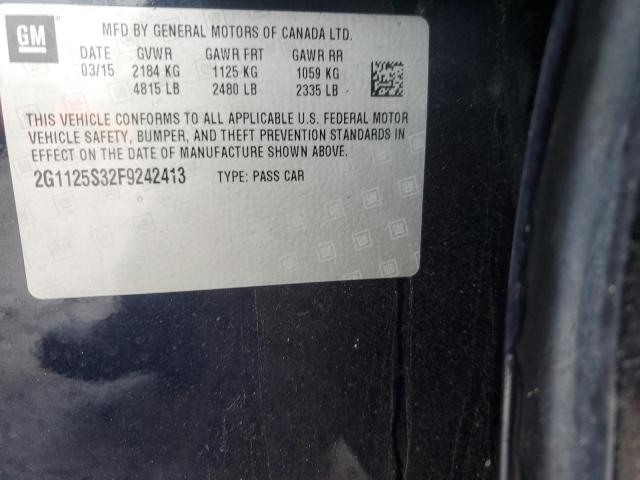 2015 CHEVROLET IMPALA LT - 2G1125S32F9242413