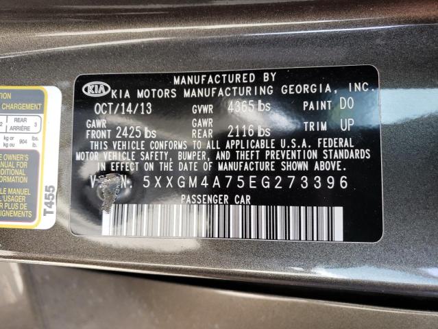 5XXGM4A75EG273396 KIA Optima Lx