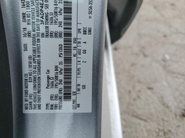 2019 FORD FIESTA 3FADP4EJ6KM107386