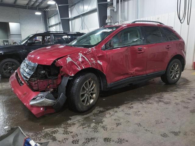 Salvage cars for sale at Ham Lake, MN auction: 2008 Ford Edge SEL