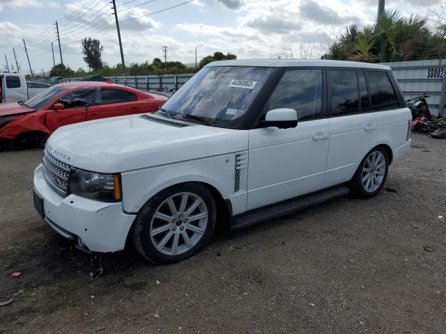Vehiculos salvage en venta de Copart Miami, FL: 2012 Land Rover Range Rover HSE Luxury