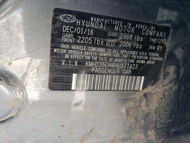 2017 HYUNDAI ELANTRA GT - KMHD35LH4HU377423