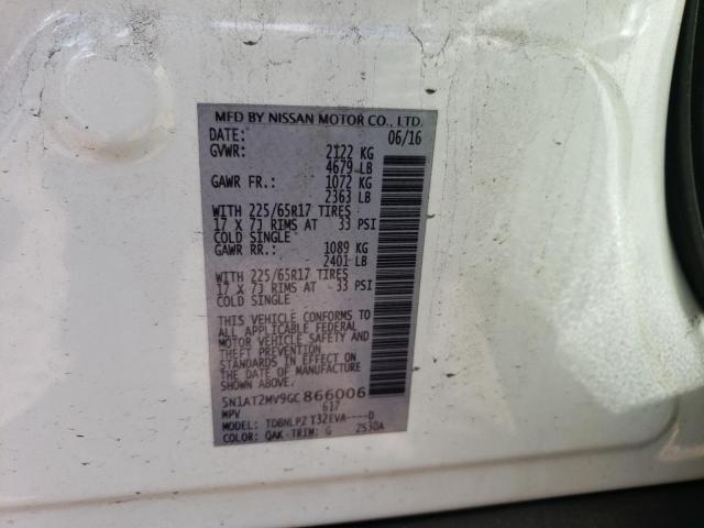 2016 NISSAN ROGUE S - 5N1AT2MV9GC866006
