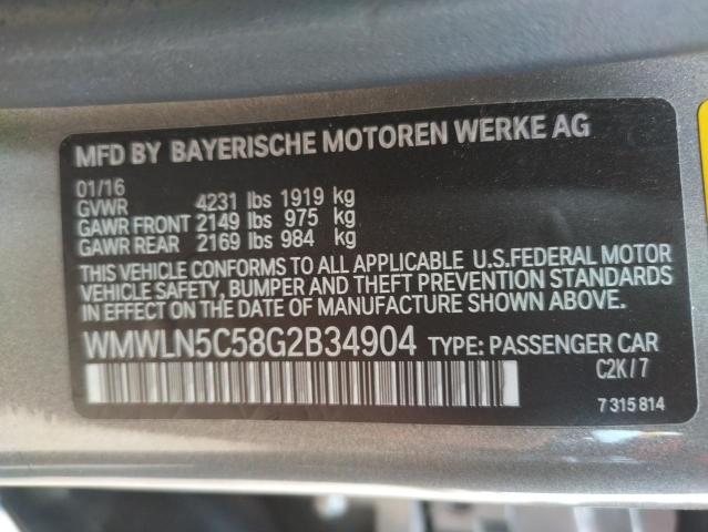 WMWLN5C58G2B34904 Mini COOPER CLUBMAN