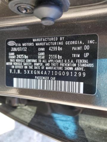 5XXGN4A71DG091299 KIA Optima