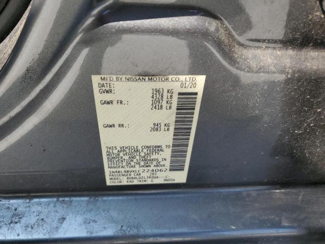 1N4BL4BVXLC224062 Nissan ALTIMA S