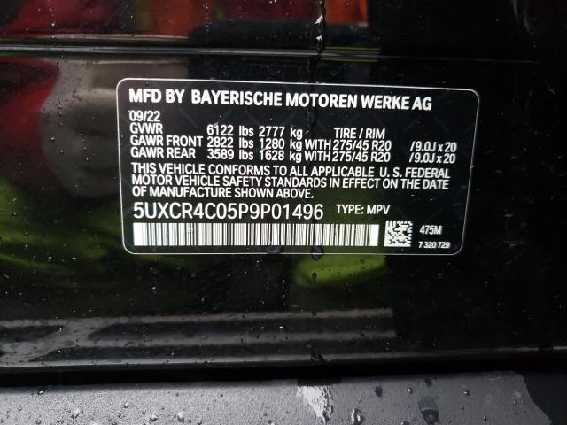 2023 BMW X5 SDRIVE - 5UXCR4C05P9P01496
