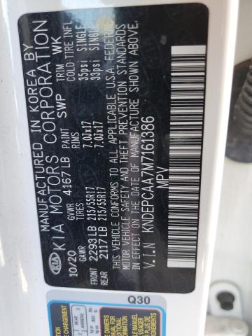 KNDEPCAA7M7161386 KIA Seltos Lx