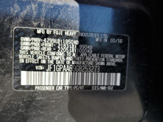 JF1GPAA69G8253273 Subaru Impreza