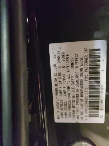 JH4CU2F61BC015776 Acura TSX