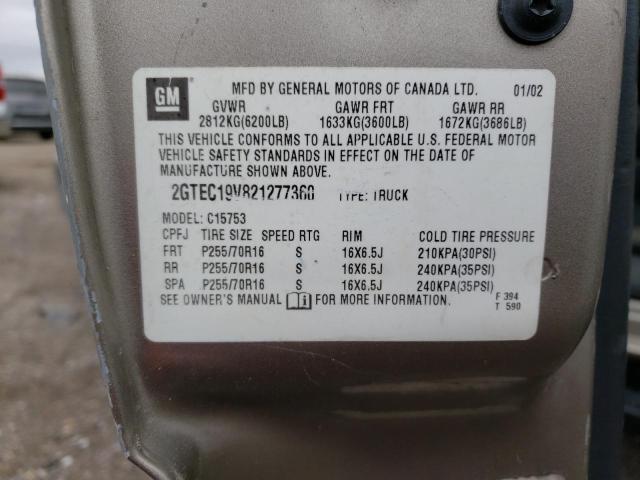 2GTEC19V821277360 GMC New Sierra C1500