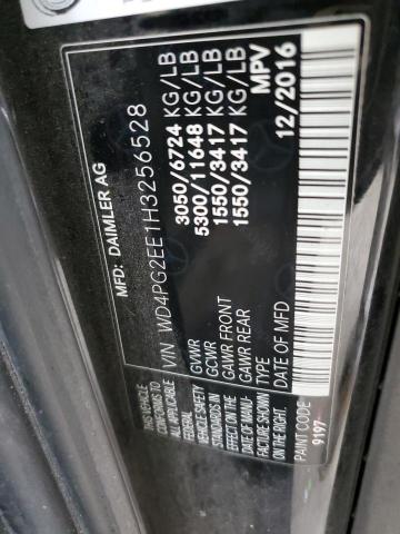 2017 MERCEDES-BENZ METRIS - WD4PG2EE1H3256528