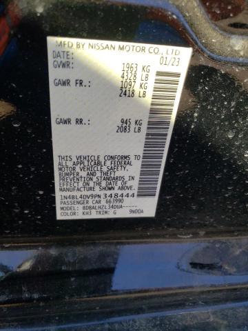 2023 NISSAN ALTIMA SV - 1N4BL4DV9PN348444