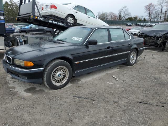 Salvage cars for sale from Copart Madisonville, TN: 1999 BMW 740 IL