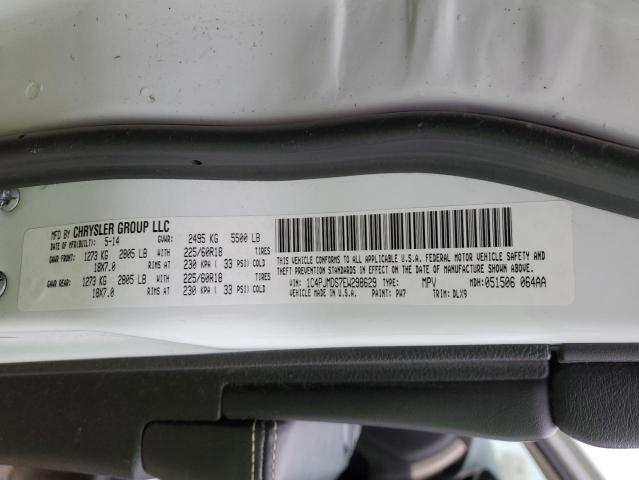 1C4PJMDS7EW298629 Jeep Cherokee Limited