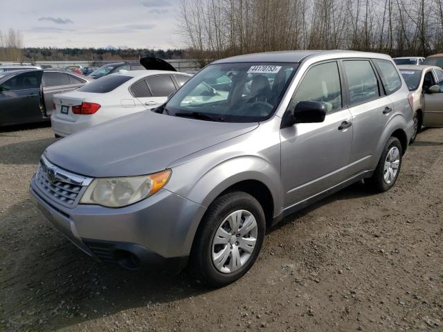 JF2SHBAC1BH727966 Auction: COPART Lot: 44170753 Location: WA - NORTH SEATTLE JF2SHBAC1BH727966 SUBARU FORESTER 2011 SILVER Photo 1
