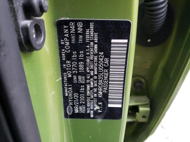 2020 HYUNDAI VENUE SEL KMHRC8A35LU050424