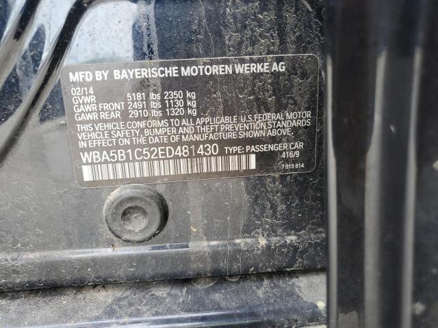 WBA5B1C52ED481430 BMW 535 I