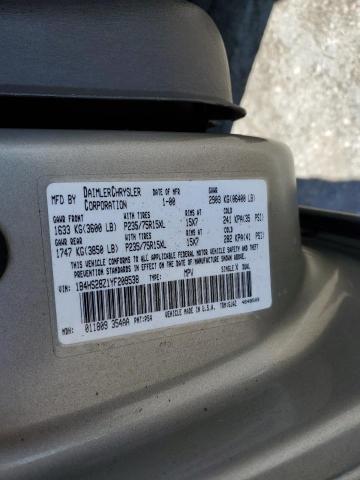 1B4HS28Z1YF209538 Dodge Durango