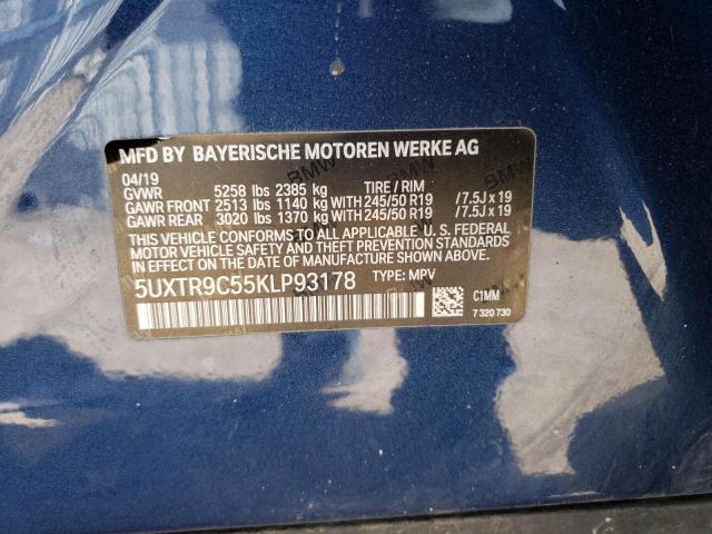 5UXTR9C55KLP93178 BMW X3 Xdrive30i
