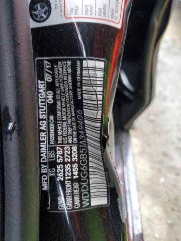 WDDUG6GB5JA349406 Mercedes-Benz S 450