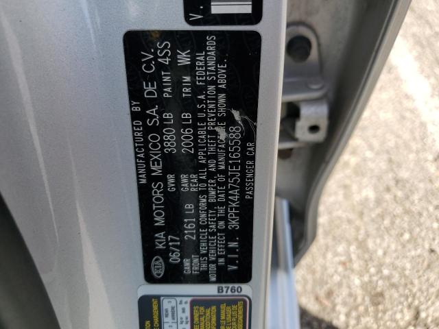 2018 KIA FORTE LX 3KPFK4A75JE165588