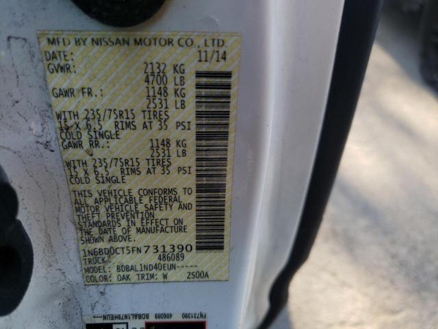 1N6BD0CT5FN731390 Nissan Frontier