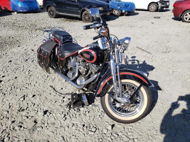 Salvage cars for sale from Copart Windsor, NJ: 1998 Harley-Davidson Flsts