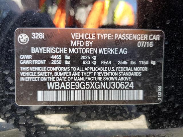 2016 BMW 328 I SULE - WBA8E9G5XGNU30624