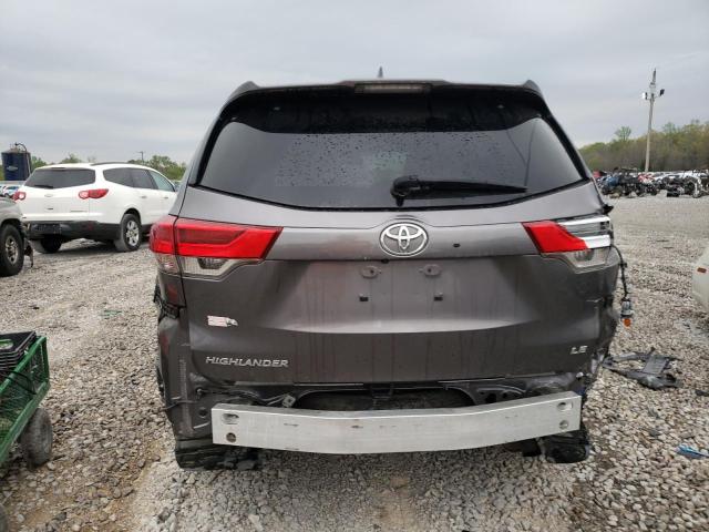 VIN 5TDZZRFH3KS357252 2019 Toyota Highlander, LE no.6