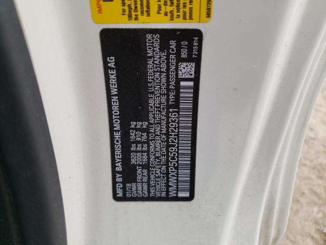 WMWXP5C59J2H29361 Mini Cooper