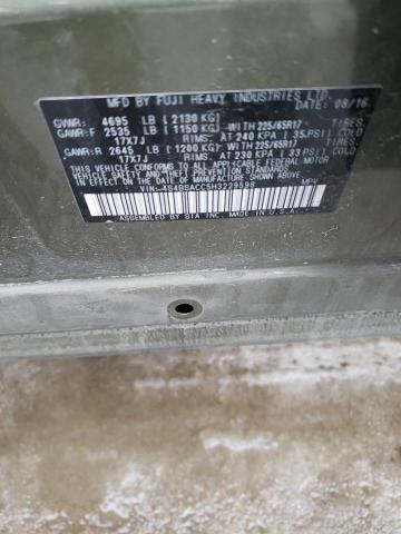 2017 SUBARU OUTBACK 2. 4S4BSACC5H3229598