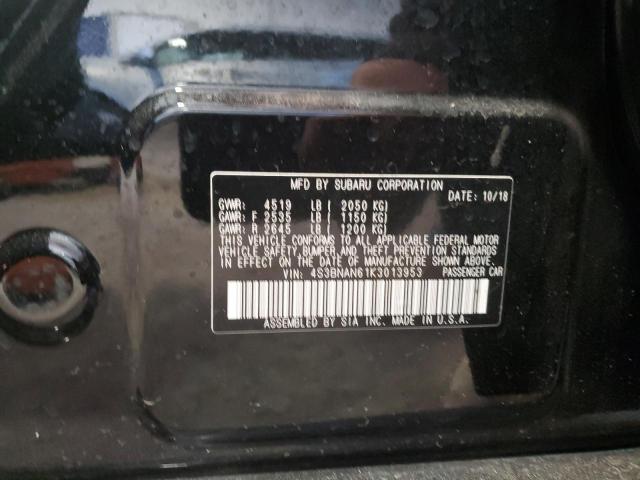 4S3BNAN61K3013953 Subaru Legacy 2.5i Limited