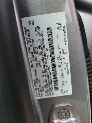 2021 FORD ESCAPE SE 1FMCU9G6XMUA24705