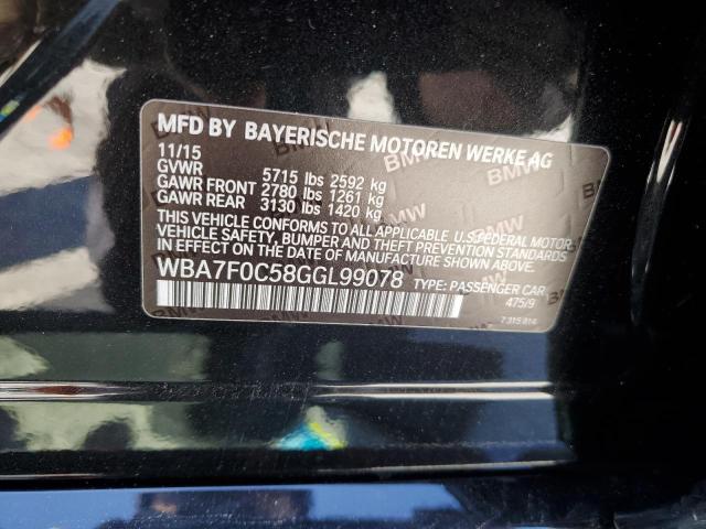 WBA7F0C58GGL99078 BMW 750 I