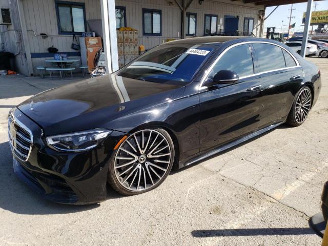 Salvage cars for sale at Los Angeles, CA auction: 2021 Mercedes-Benz S 580 4matic
