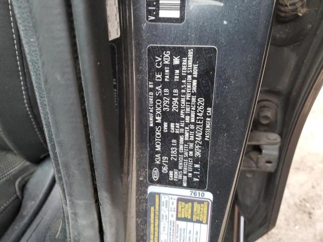 3KPF24AD2LE142620 KIA FORTE FE