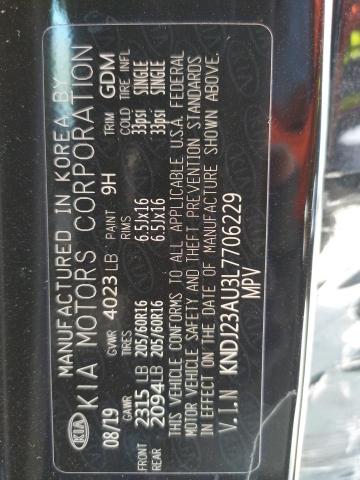 KNDJ23AU3L7706229 KIA SOUL LX