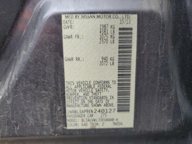 1N4BL3AP9EN240127 Nissan Altima 3.5s